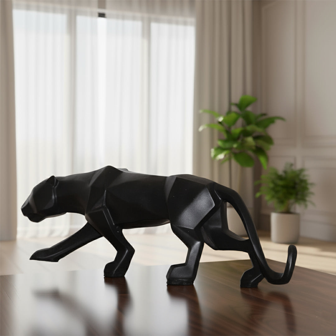 Modern black panther statue – best gift for boys and friends