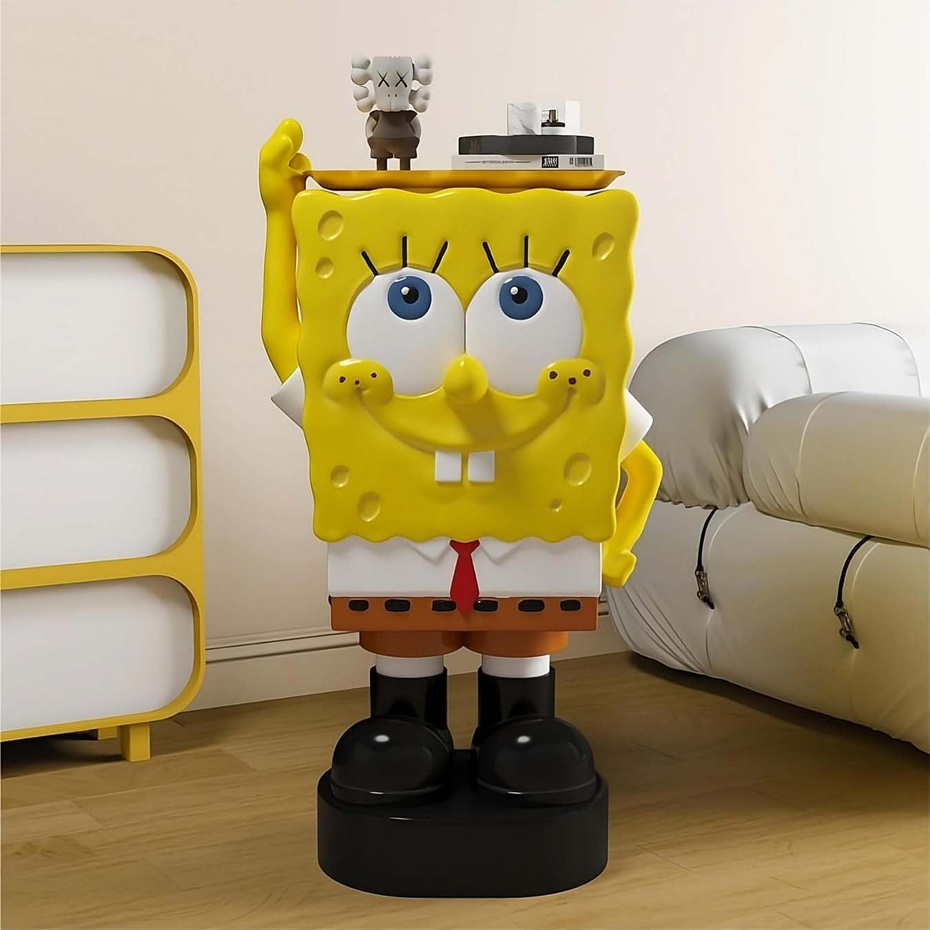 Spongebob with Tray