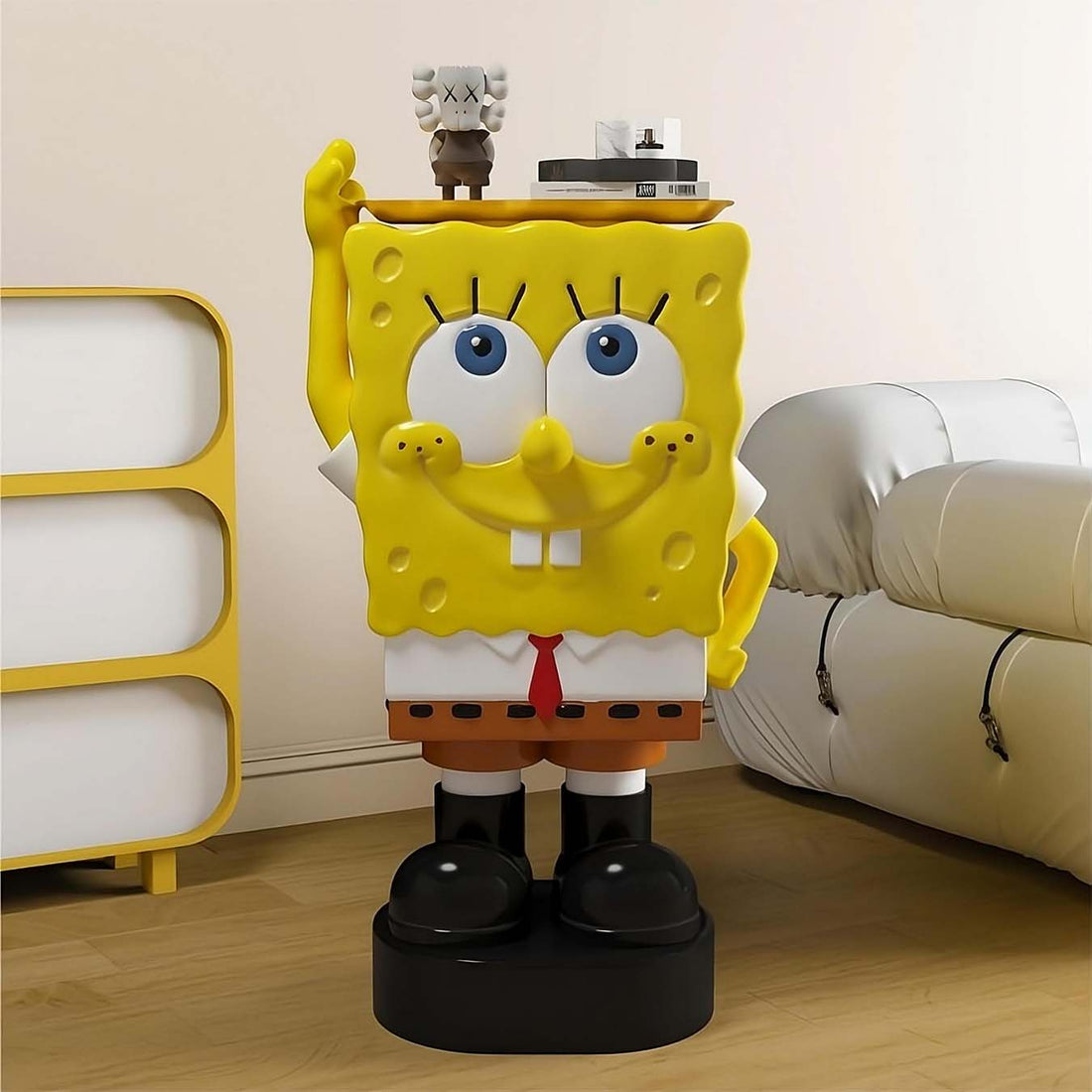 Spongebob with Tray