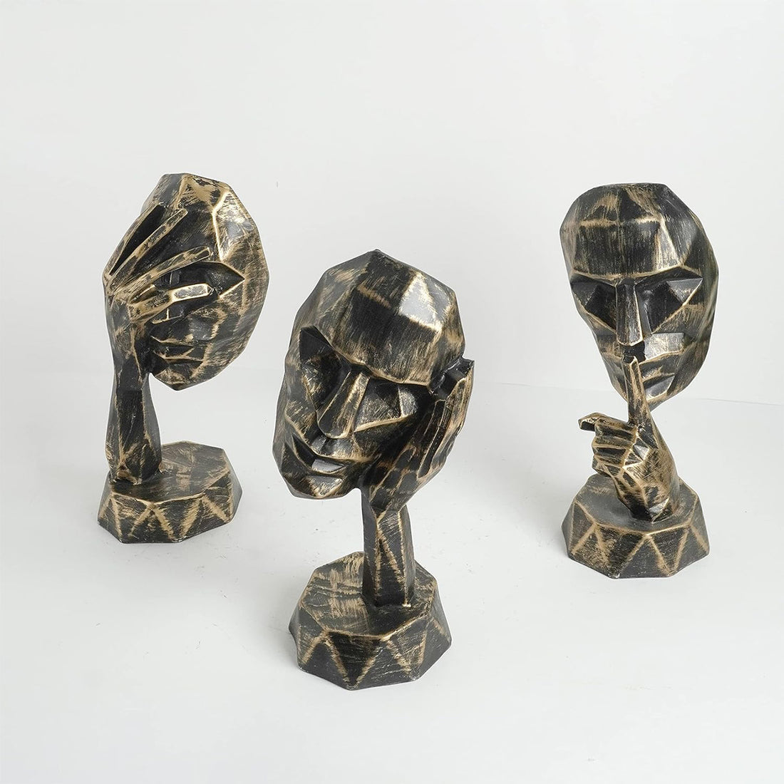 Diamond Cut Face Set Of 3